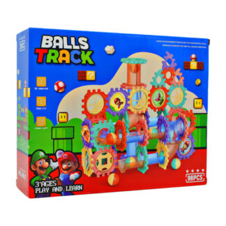 Конструктор 555-66 98 деталей, наліпки, інструкція, в коробці