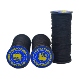 Нитка капронова чорна 375т 1шт