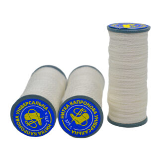 Нитка капронова біла 375т 1шт