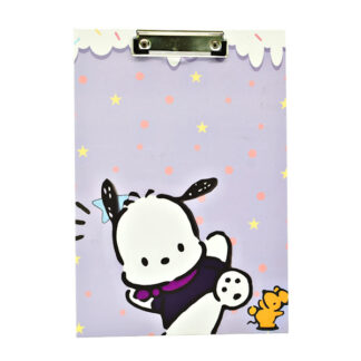 Планшет для паперу, А4, з притиском, пластик, кольоровий 577