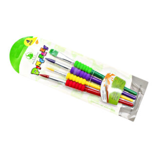 Набір пензликів для малювання 4 штук в асортименті.