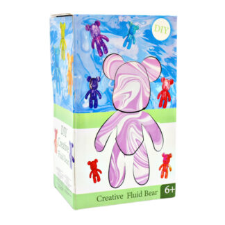 Набір для Творчості Флюїдний ведмедик 23 см з фарбами 3 шт