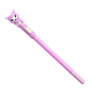 Ручка синя  кулькова,що світиться KUROMI арт 1039