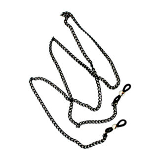 Ланцюжок для окулярів 75см 1шт Чорний арт.1060085
