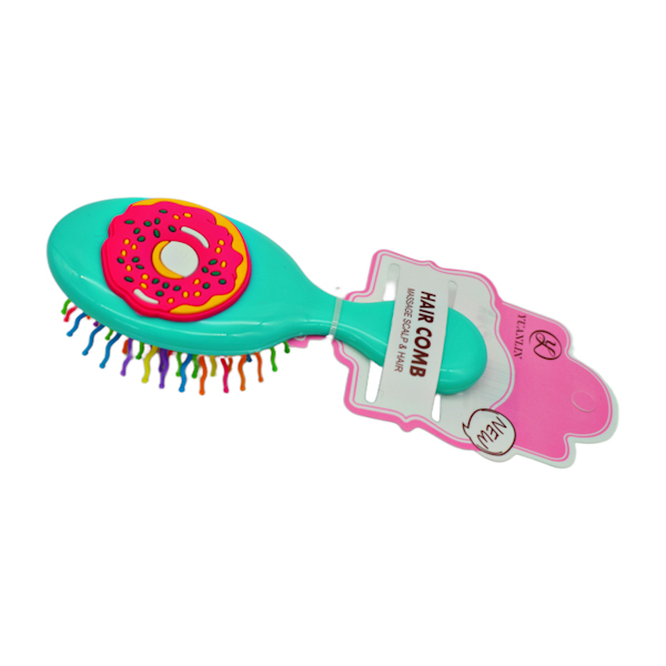 Розчіска дитяча Масажка Fashion 14см Міні кольорові зубці Мікс