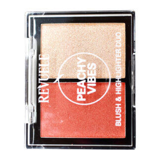 Хайлайтер+румяна Revuele персиковий настрій 8г