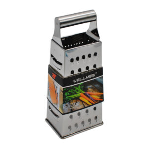 Тертка WELLMES 4-гранна 8'' металева ручка арт.WB1419