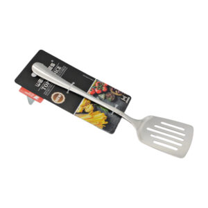 Лопатка кухонна WELLMES металева з прорізами 1шт арт.BL0385_