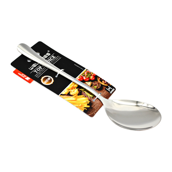 Ложка кухонна WELLMES металева для салата 1шт арт.QH7525