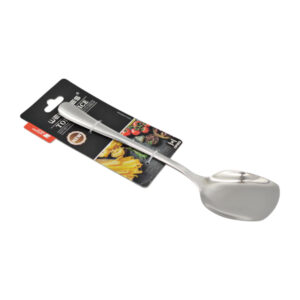 Ложка кухонна WELLMES металева для салата прямокурна 1шт арт.BL0381_