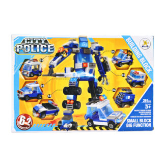 Конструктор CITI POLICE дитячий 3+ 291дет.