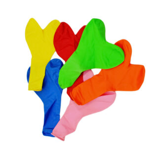 Кулька латекс Серце мале 1шт (100)