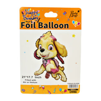 Кулька повітряна PartyZone Фольга 21*17,7 Щенячий патруль Скай арт.ZX-K560 *10