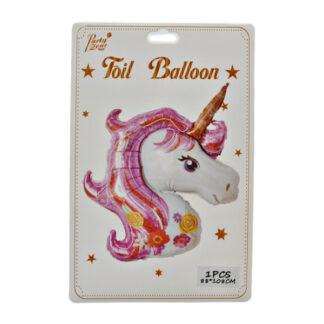 Кулька повітряна PartyZone Фольга 88*108см Єдиноріг рожевий арт.SY-21723 *10