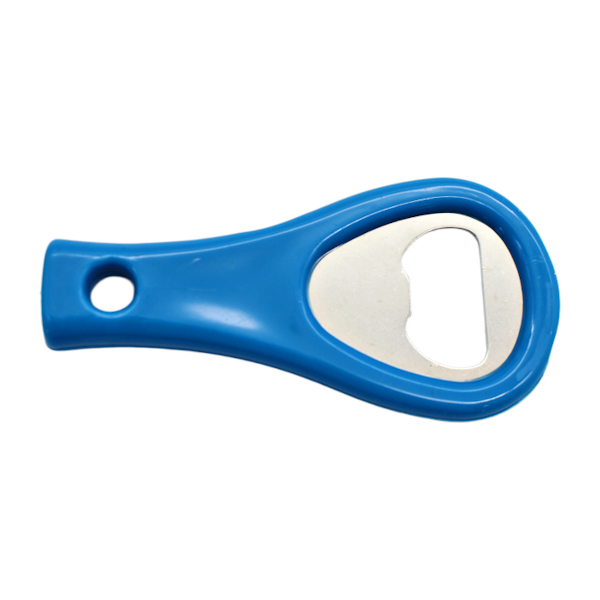 Відкривачка д/пляшок 1шт пластикова коротка ручка