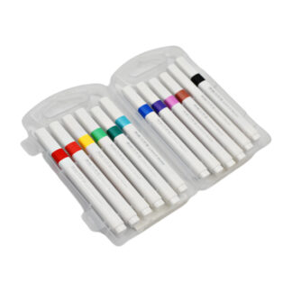 Набір маркерів RADDAR білий корпус 12кол. арт.RD-9001