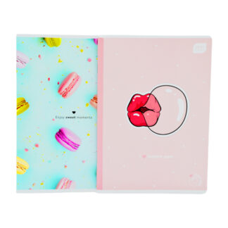 Блокнот, А5, 60 л., клітинка, євро-формат, ароматизований BUBBLE GUM/Chocolate