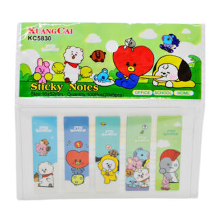 Стікери-закладки д/книги 20*5шт Набір Мікс арт.КС5830/5801/5802