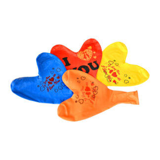 Кулька-Гигант латекс Серце I Love You (20шт) 1шт