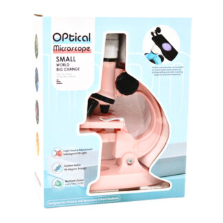 Мікроскоп LZ 8601-1 2 кольори, підсвічування, збільшувальна лінза, додаткове обладнан