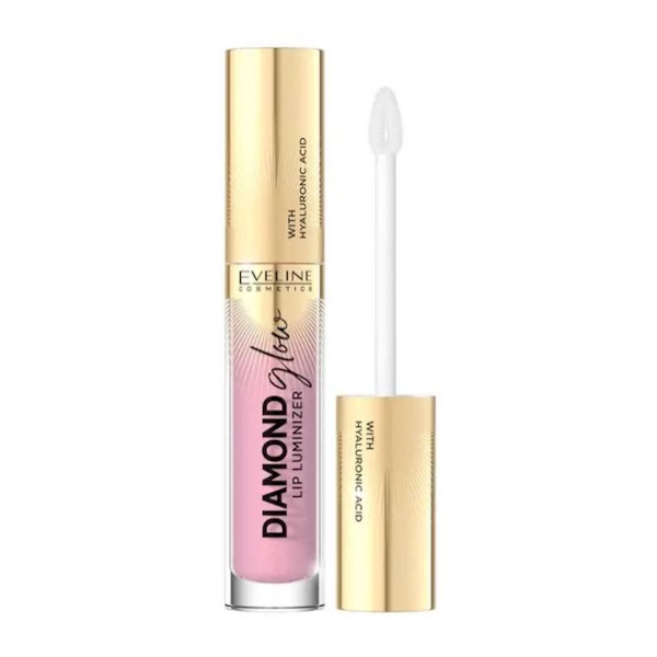 Блиск д/губ водостійкий EVELIN Diamond Glow 02