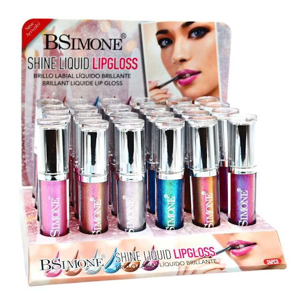 Блиск д/губ BSimone Shine Liquid 5мл арт.816003-24 *24