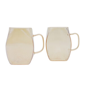 Чашка з подвійного скла набір CIAO2 шт, 400 мл VT-5103-400