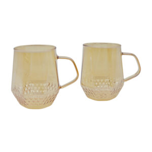 Чашка з подвійного скла набір SUNSET 2 шт, 400 мл VT-5105-400