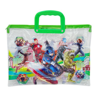 Папка-портфель 27*8*23см пласт. ручки Малюнок Мікс арт.LD-912 *6