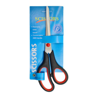 Ножниці 1шт SCISSORS металеві 21см на блістері N11000 *12
