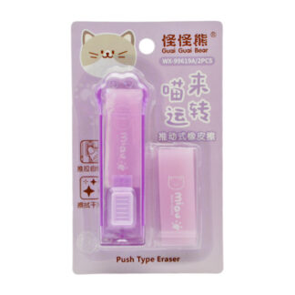 Гумка Guai Guai Bear у чохлі+запаска арт.WX-99619A *12