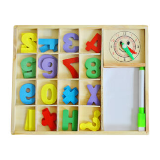 Дерев'яна іграшка Математика С 39309  в коробці