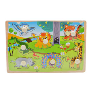 Дерев'яна іграшка дошка логічна C 65734