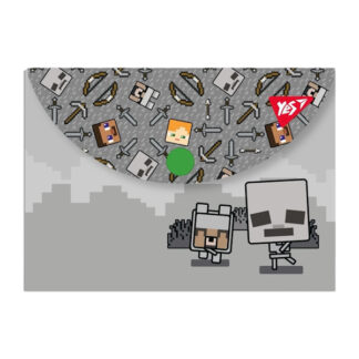 Папка-конверт Yes B7 на кнопці  492331/492303