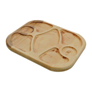 Менажниця дерев'яна 30*25см