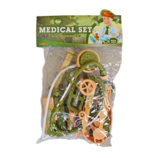 Лікар набір арт. 1611 стетоскоп, шприц, аксес пакет 19см