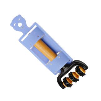 Масажер д/тіла ручний 3 ролика з шипами