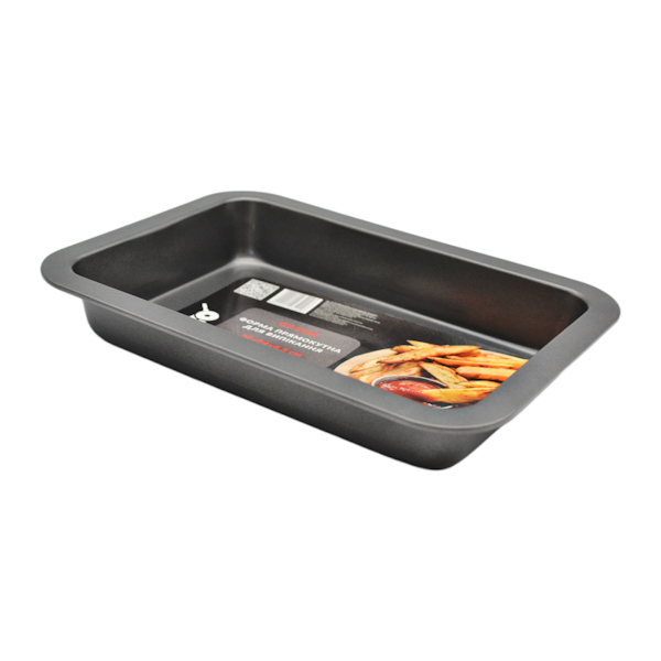 Форма д/випіпання прямокутна GUSTO 34*34*4,5см GT-3134