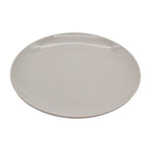 Тарілка 21см керамічна десерна Сіра