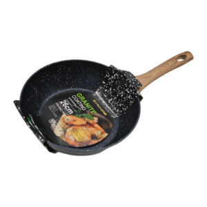 Сковорідка SYNMORE 26см Гранітне покриття Глибока