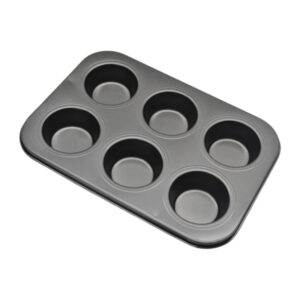 Форма-деко д/випічки кексів/мафінів 6шт Кругла