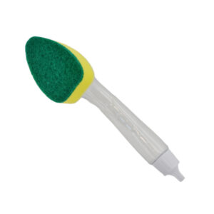 Щітка-губка з довгою ручкою-дозатором 1шт арт.34219-24