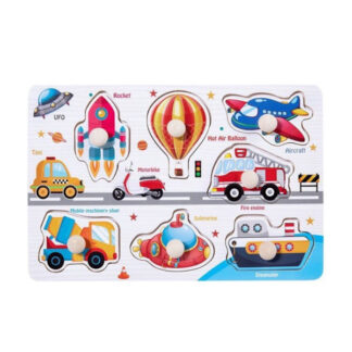 Дерев'яна іграшка логічна дошка пазл С 64653