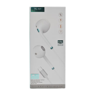 Навушники провідні TYPE-C 1шт арт.TC-03/TC-01