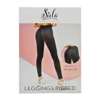 Легінси жін. SIELA LEGGINS RIBBED, black, L/XL
