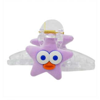 Краб д/волосся пластик 1шт 11см прозорий Іграшкою Мікс арт.B157/158 *12_