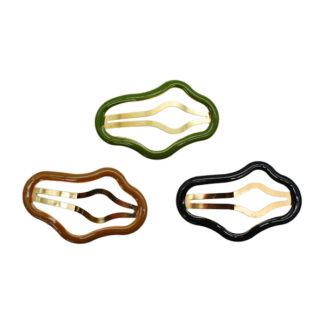 Заколка д/волосся Fashion Jewelry Handmade 1шт Хмаринка Мокко арт.JZ033 *5_