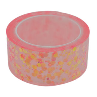 Скотч силіконовий двосторонній Нано Блискітки 1,8*2м *12