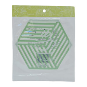 Підставка п/гаряче силіконова 1шт Шестикутна Кольорова Мікс арт.FP050222 *12