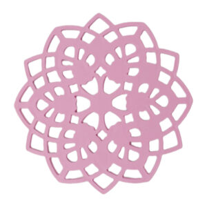 Підставка п/гаряче силіконова 1шт Квітка Кольорова Мікс арт.FP050223 *12